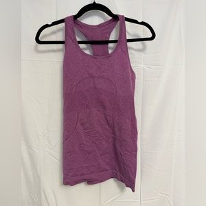 Lululemon Swiftly Tech Waist Length Tank Top in Plum